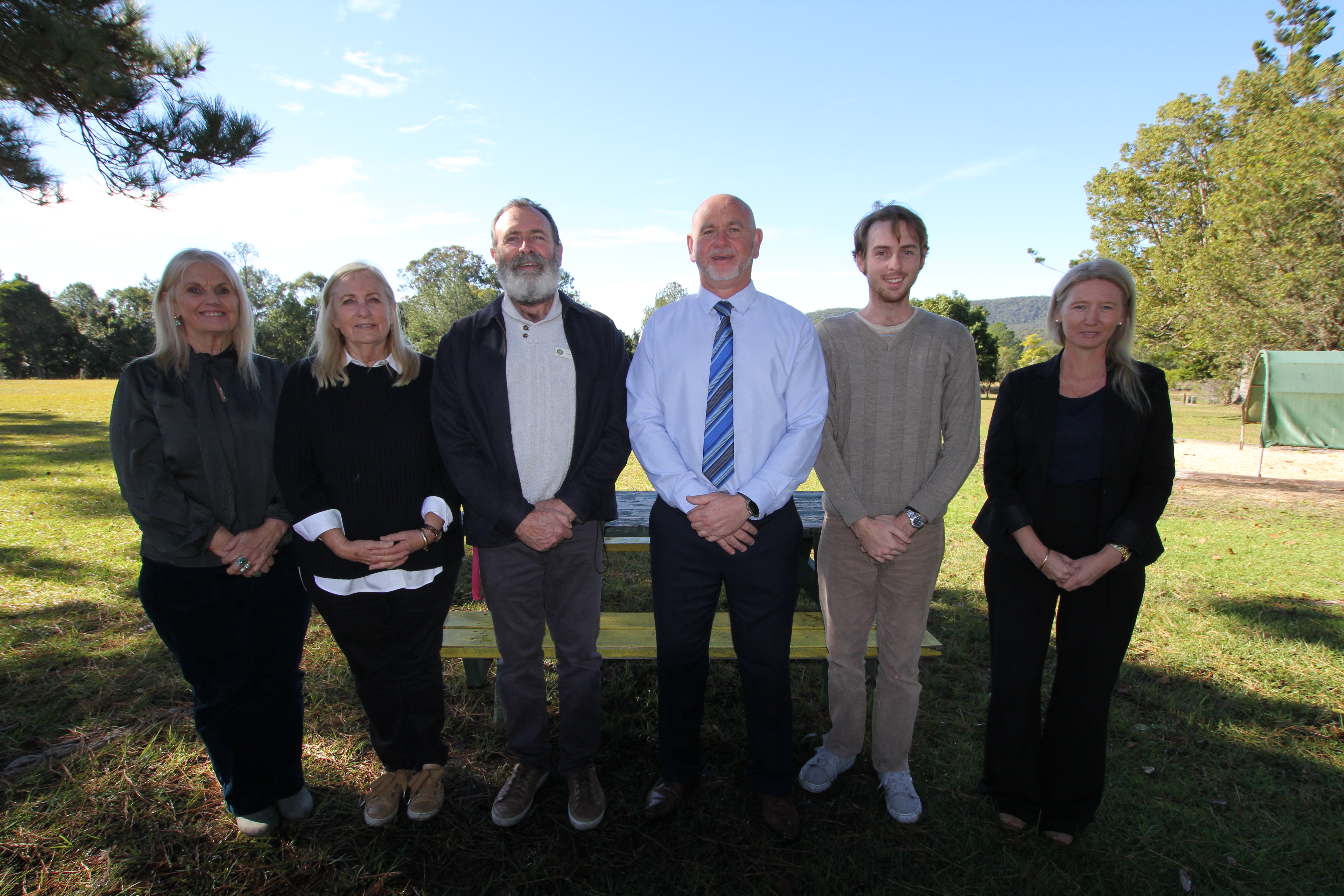 Staff in the playground